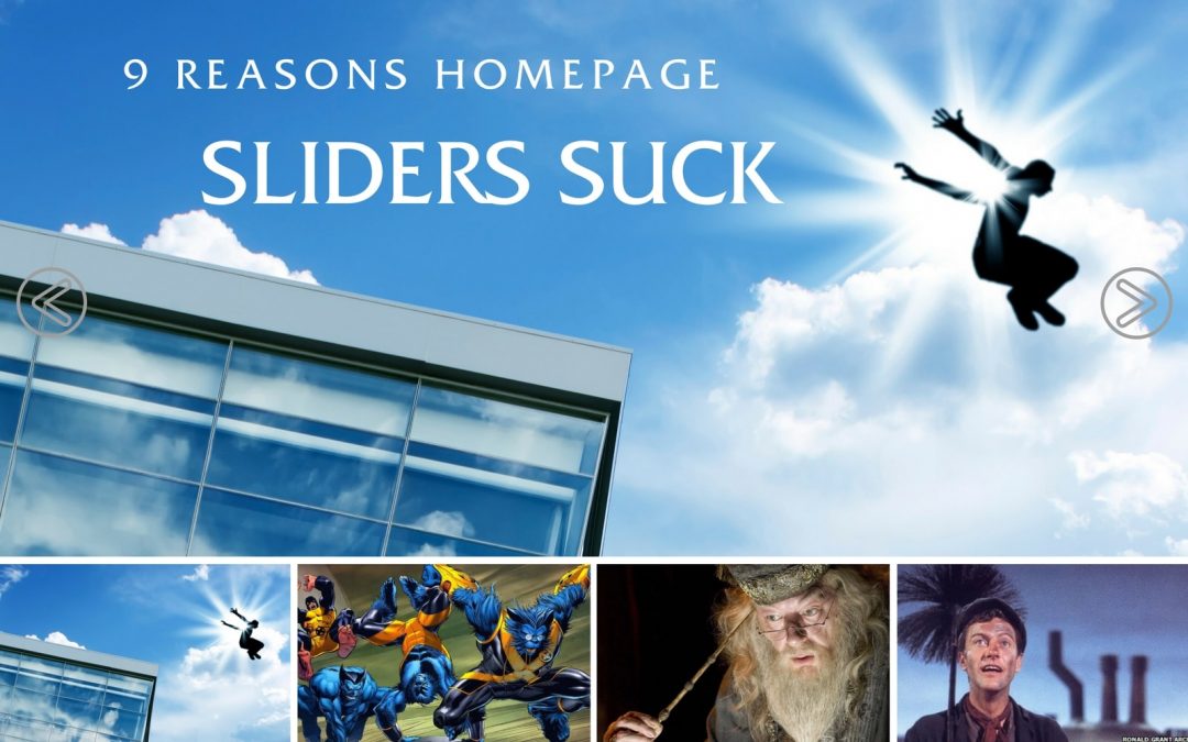 9 Reasons Homepage Sliders Suck